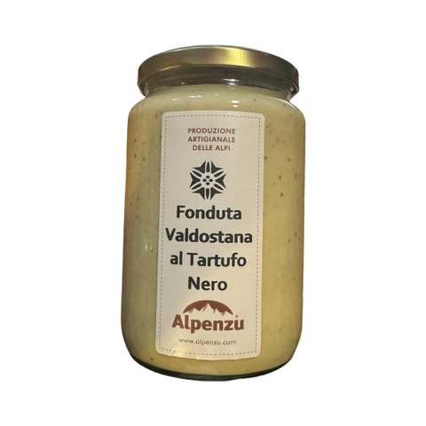Fonduta Valdostana al tartufo nero - Alpenzu