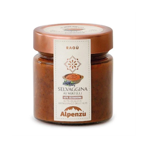 Ragù di selvaggina ai mirtilli - Alpenzu