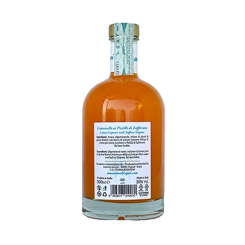 Limoncello ai pistilli di zafferano - Assuntina di Capri