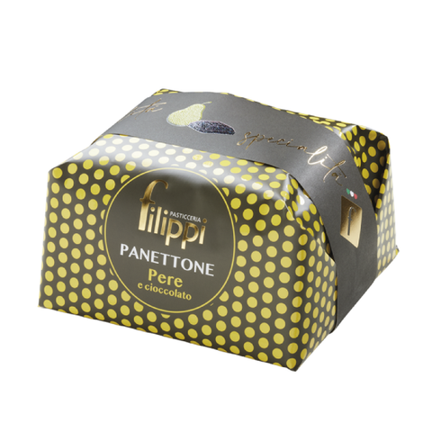 Panettone speciale con pere e cioccolato 1000 G - Pasticceria Filippi