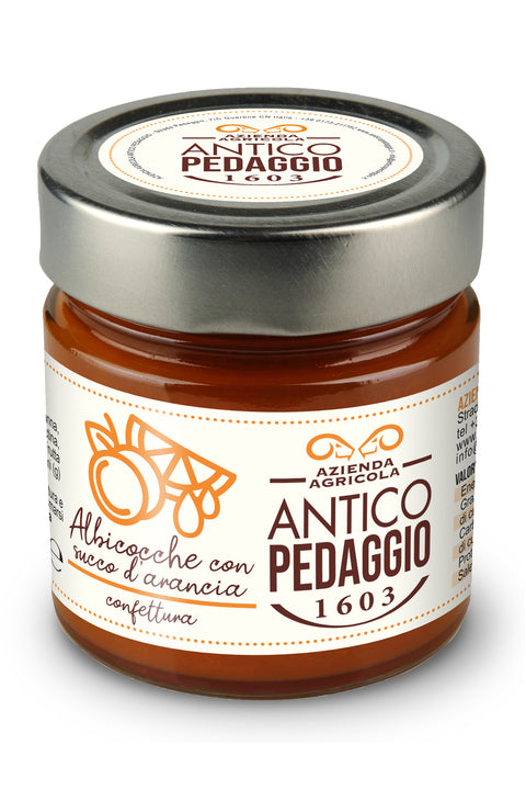 Confettura di albicocche con succo di arancia - Antico Pedaggio