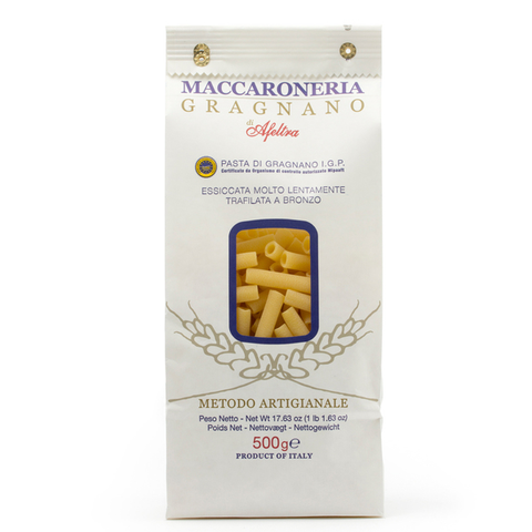 Zito corto rigato Maccaroneria di Gragnano - Afeltra