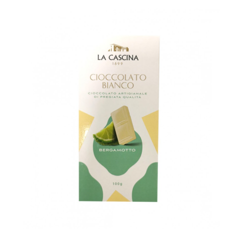 Tavoletta cioccolato bianco al bergamotto - La Cascina 1899