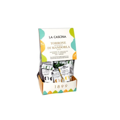 Torrone artigianale pura mandorla misto astuccio - La Cascina 1899
