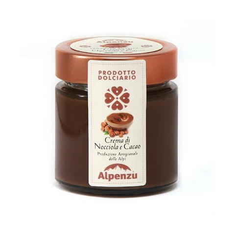 Crema di nocciole e cacao - Alpenzu