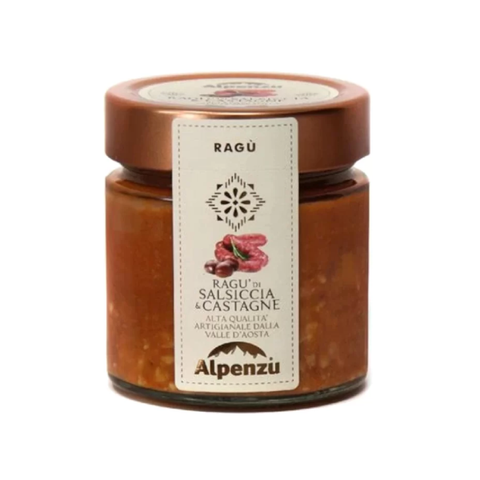 Ragu di salsiccia e castagne - Alpenzu