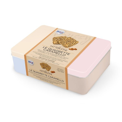 Fattebuone Le Quadrette caramello latta - Bussy Milano