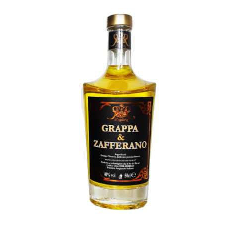 Grappa Chianti allo zafferano - Distilleria Elettrico & Figli