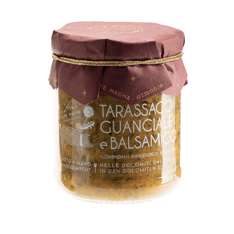 Tarassaco guanciale e balsamico - Alpe Magna
