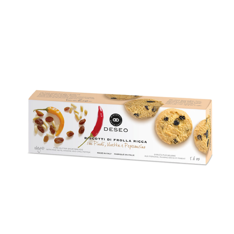 Biscotti di frolla al peperoncino - Deseo