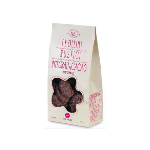 Frollini rustici integrali al cacao - Deseo