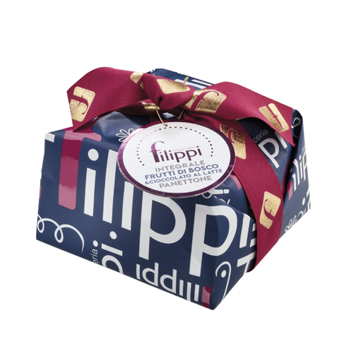 Panettone integrale frutti di bosco e cioccolato al latte 1000 G - Pasticceria Filippi
