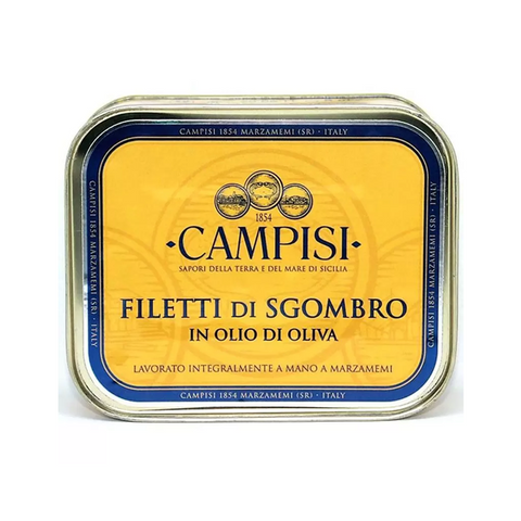 Filetti di sgombro in olio d'oliva - Campisi